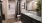 Luxurious Bathrooms with ample countertop space and a full bath/shower connection